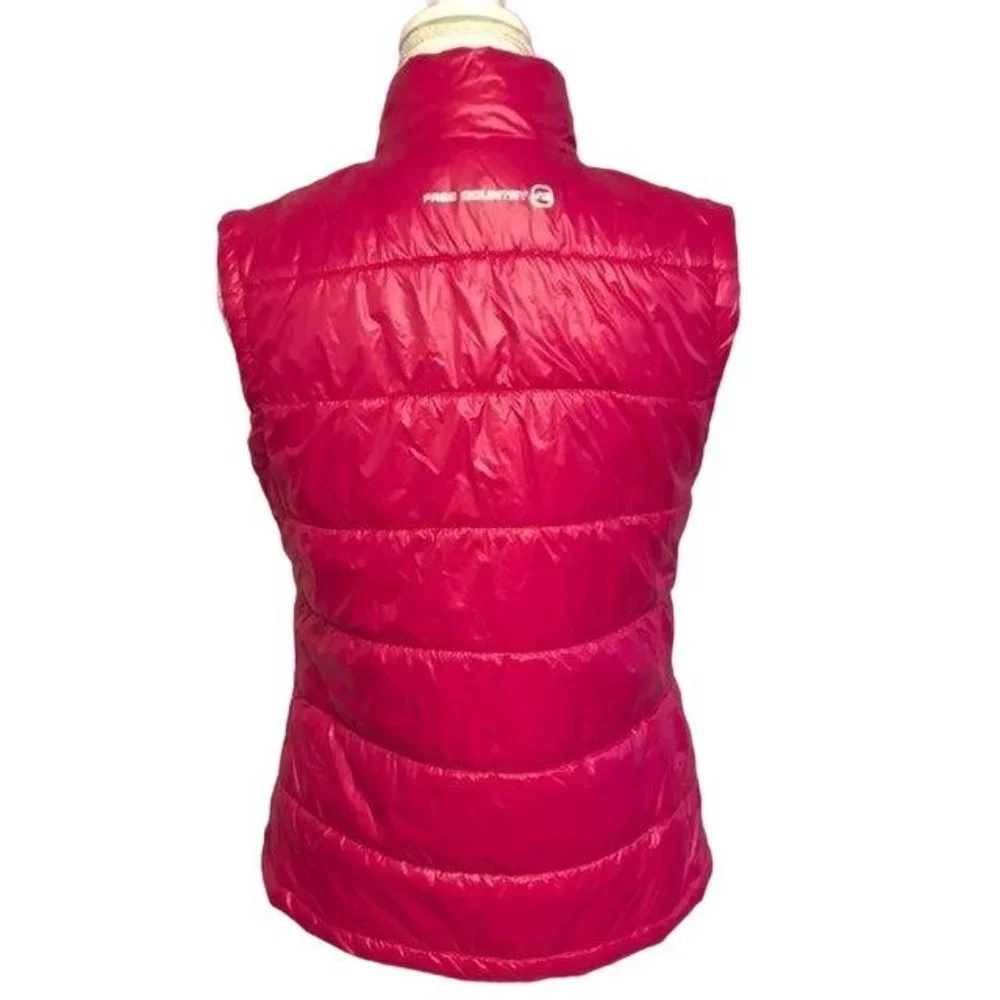 Free Country Vest Girls XL Used Bright Pink - Picture 4 of 14